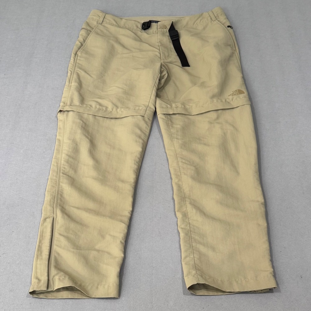 The North Face Convertible Hiking Pants Mens 36x32 Tan Zip Off Cargo